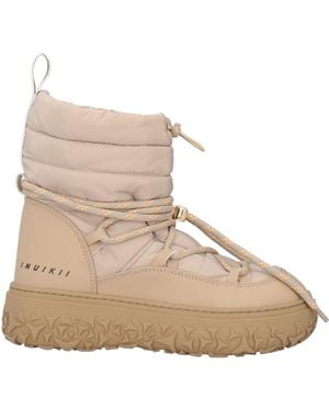 Inuikii Ankle Boots Textile Fibres, Synthetic Material - Natural