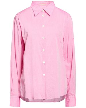 Massimo Alba Shirt Cotton, Silk - Pink