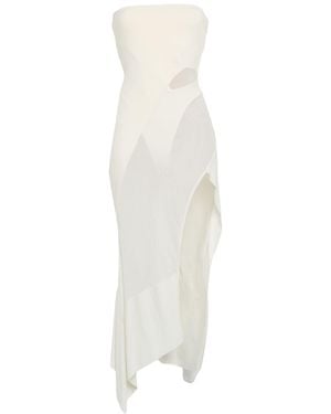 Mugler Mini Dress - White