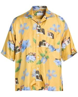 Rhude Shirt Silk - Metallic