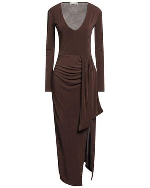Haveone Midi Dresses - Brown