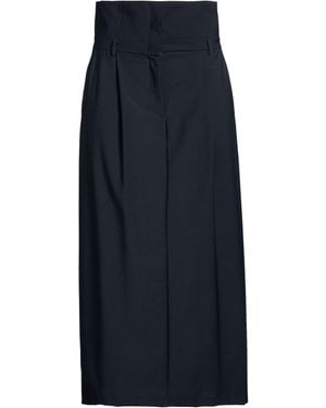 MEIMEIJ Midnight Maxi Skirt Polyester, Wool, Elastane - Blue