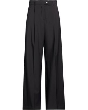 Sportmax Dark Pants Virgin Wool - Blue