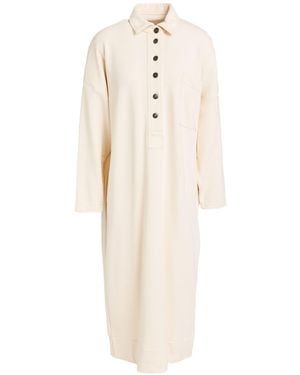 8pm Ivory Midi Dress Cotton, Polyester - White