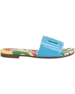 Dolce & Gabbana Sandals Calfskin - Blue