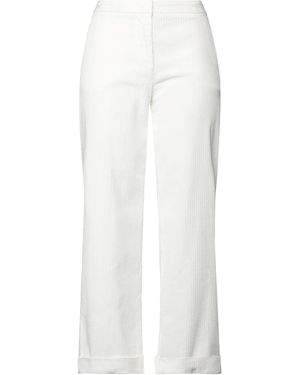 Via Masini 80 Trouser - White
