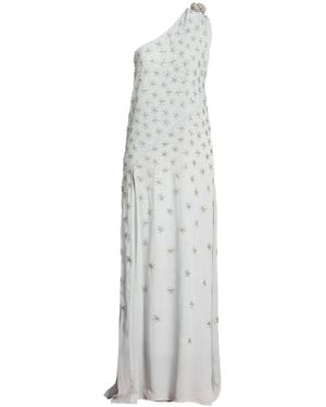 Amen Sky Maxi Dress Viscose - White