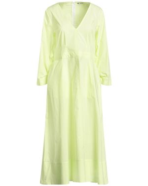 Caliban Robe Midi - Jaune