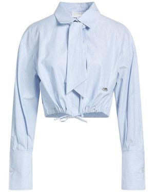 Genny Sky Shirt Cotton, Polyamide, Polyester - Blue
