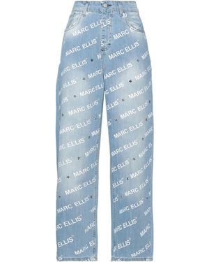Marc Ellis Denim Trousers - Blue