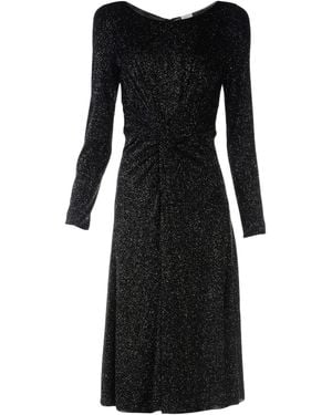 Armani Collezioni Midi-Kleid - Schwarz