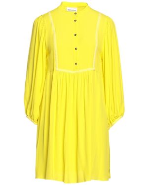 Semicouture Short Dress - Yellow