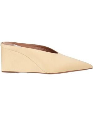Alaïa Mules & Clogs Textile Fibers - Natural