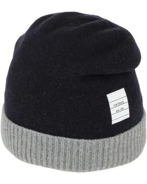 Thom Browne Hat Virgin Wool - Black