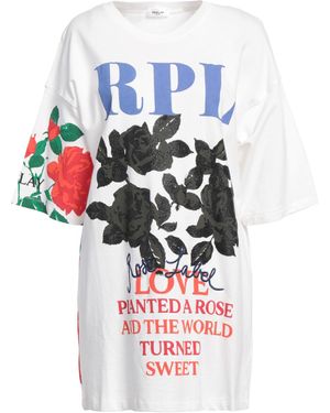 Replay Mini Dress Cotton - White