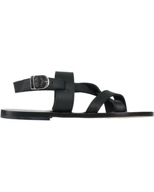 K. Jacques Sandals - Black