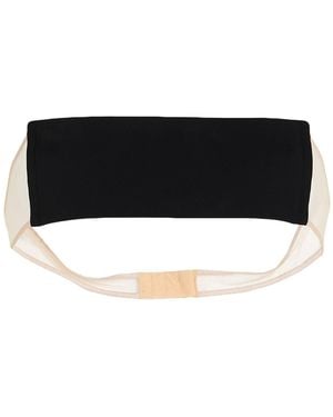 Courreges Top Viscose, Elastane - Black