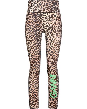 Ganni Leggings - Natural