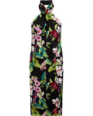 Aidan Mattox Midi Dress - White