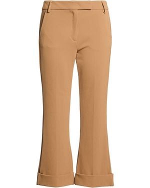 Marella Pants Polyester, Elastane - Natural