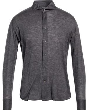 Bagutta Shirt Virgin Wool - Grey