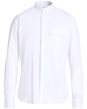 Paolo Pecora Shirt Cotton, Elastane - White