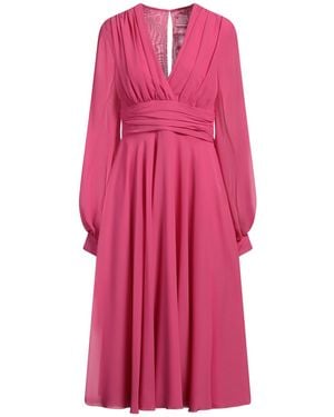 ATELIER LEGORA Robe midi - Rose