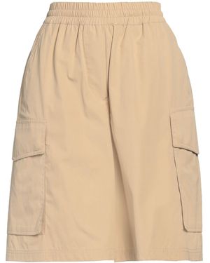 Weekend by Maxmara Sand Shorts & Bermuda Shorts Cotton - Natural