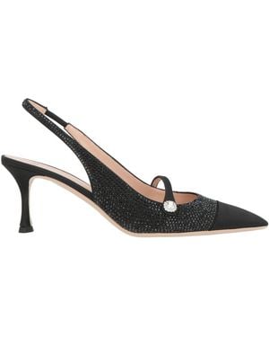 N°21 Court Shoes Textile Fibres - Black