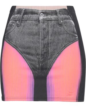Jean Paul Gaultier x Y/Project Mini Skirt Polyamide, Elastane - Gray