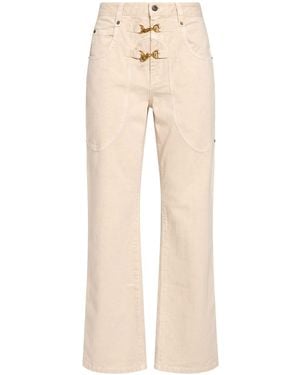 Isabel Marant Jeans Cotton, Hemp - Natural