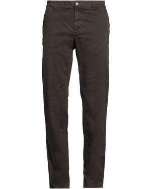 NEVER LAUNDRY Trousers Cotton, Elastane - Grey