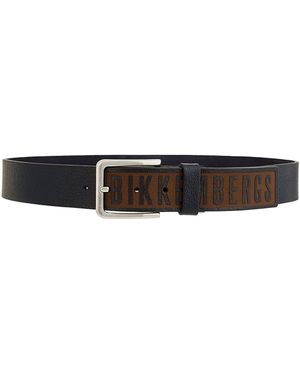Bikkembergs Midnight Belt Calfskin - Black