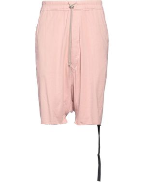 Rick Owens Shorts & Bermuda Shorts Cotton - Pink