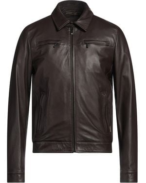 Moorer Jacket Lambskin, Polyester - Black