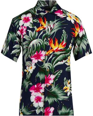 Karmakula Midnight Shirt Viscose - Blue