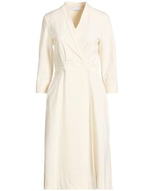 Kaos Midi Dresses - White