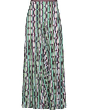 Siyu Mauve Trousers Polyamide, Elastane - Blue