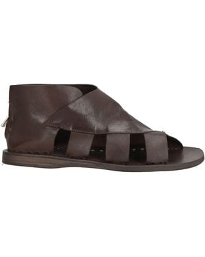 Officine Creative Dark Sandals Leather - Brown