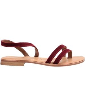 STRINGART Thong Sandal - Red