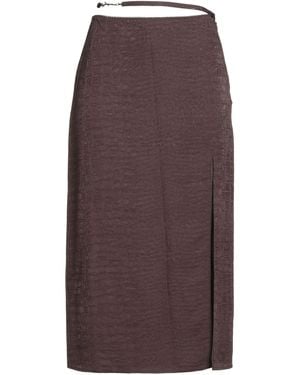Jacquemus Midi Skirt - Brown