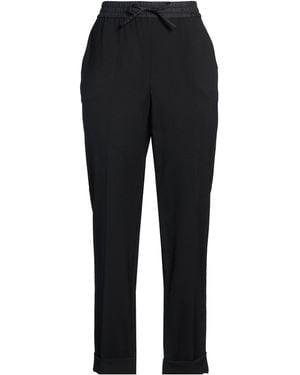 P.A.R.O.S.H. P.A.R.O..H. Trousers Virgin Wool, Elastane, Polyamide - Black