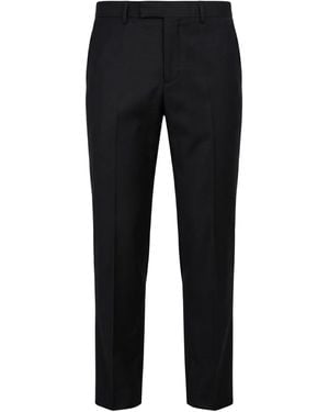 Lardini Pants Wool - Black