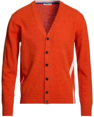 Exibit Cardigan Wool, Polyamide - Orange