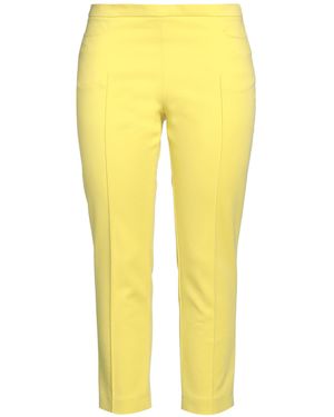 Akris Pants Cotton, Polyamide, Elastane - Yellow