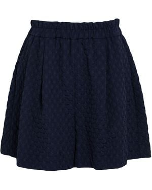 Merlette Midnight Shorts & Bermuda Shorts Polyester, Cotton, Elastane - Blue
