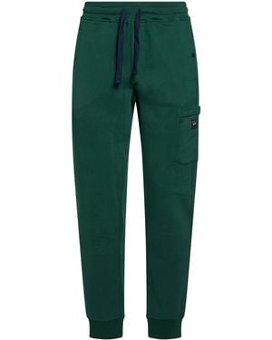 Paul & Shark Dark Trousers Cotton - Green