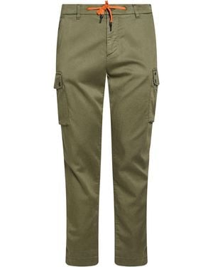 Mason's Military Pants Lyocell, Cotton, Elastane - Green