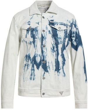 Guess Denim Outerwear Cotton, Elastane - Blue