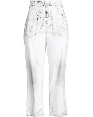 Moschino Couture Jeans Cotton - White